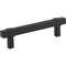 Jeffrey Alexander 96 mm Center-to-Center Matte Black Square Zane Cabinet Pull 293-96MB - alternate 1